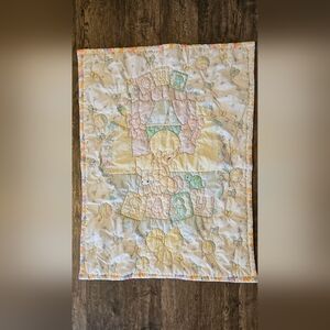 Precious Moments Pastel Baby Quilt Baby Blanket
